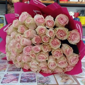 Букет 51 роза Эквадор