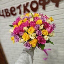 Букет из 51 Кенийской розы