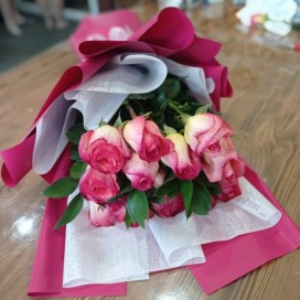 Букет из 15 Эквадорских роз